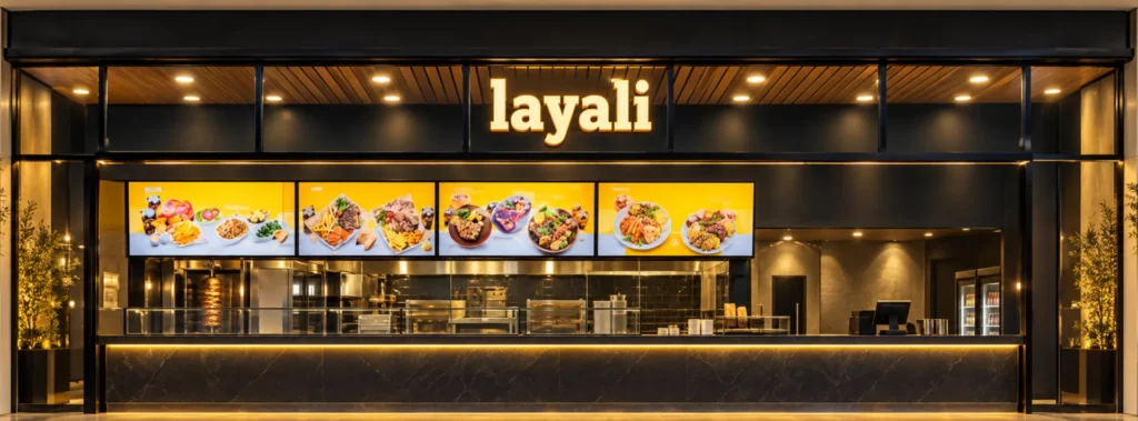 Layali Steak and Burger restaurant in Madrid