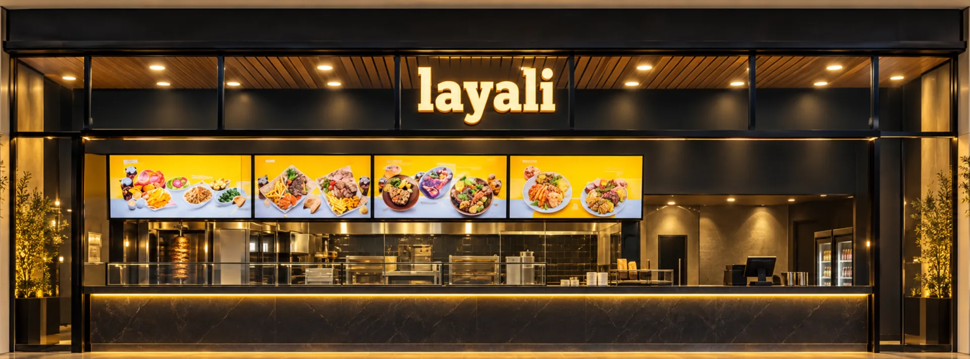 Layali Steak and Burger restaurant in Madrid