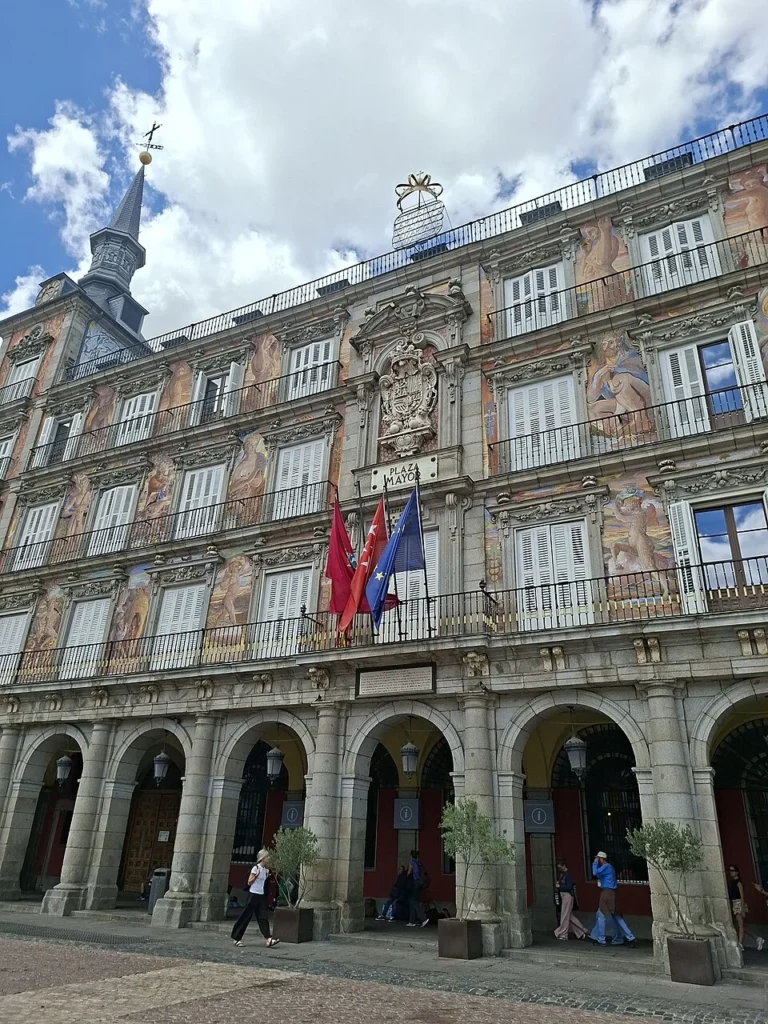 Plaza Mayor in central Madrid