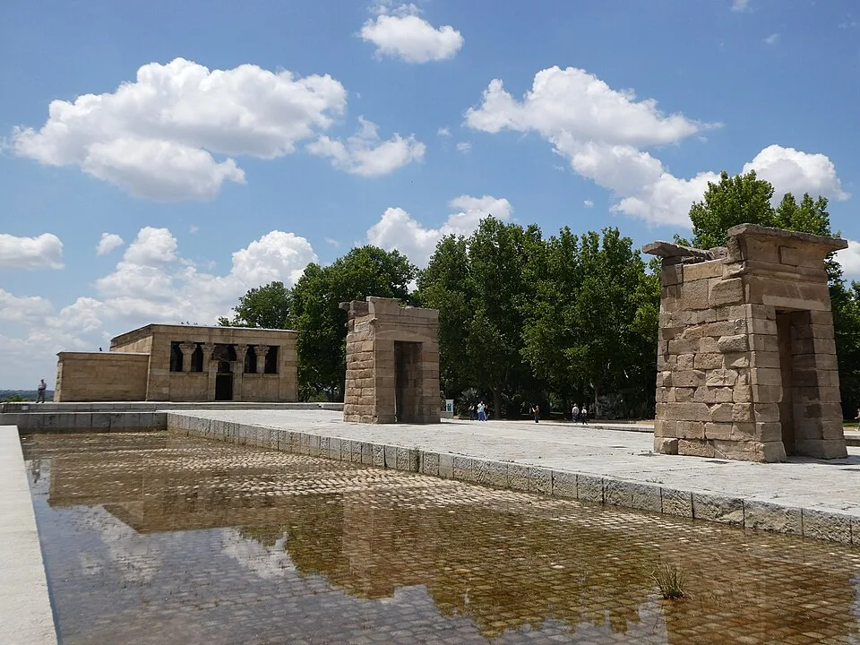 Temple of Debod in Madrid